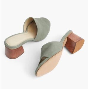 ABLE Savannah Block Heels in Sage